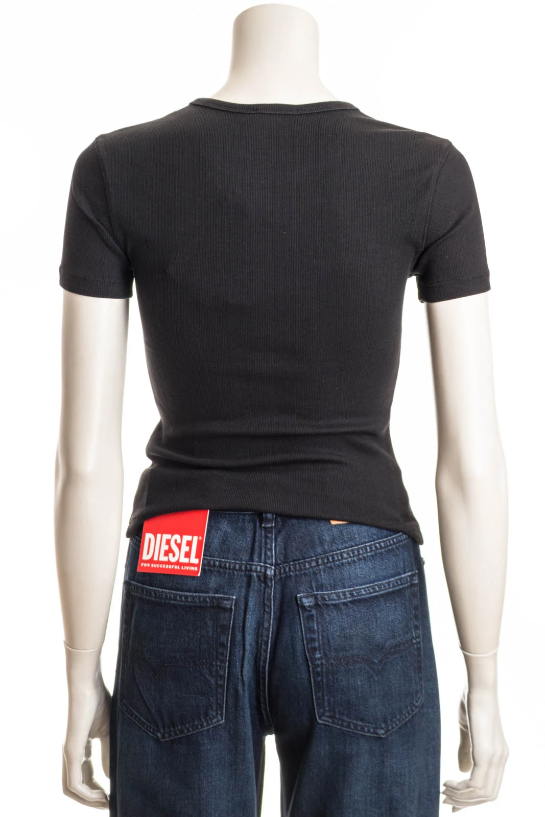 DIESEL T-Shirt T-ELE-LONG-OD TOP – Bild 3